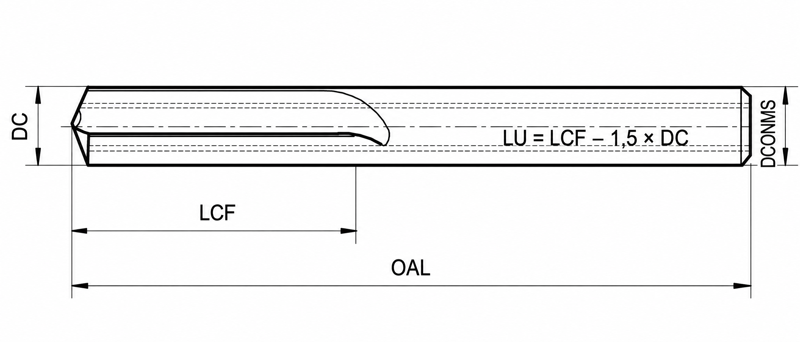 Eyltool Premium Hochleistungsbohrer VHM 10×D IK GUSS+ALU 120° Werksnorm DIN 6535-HA Ø4,2 mm