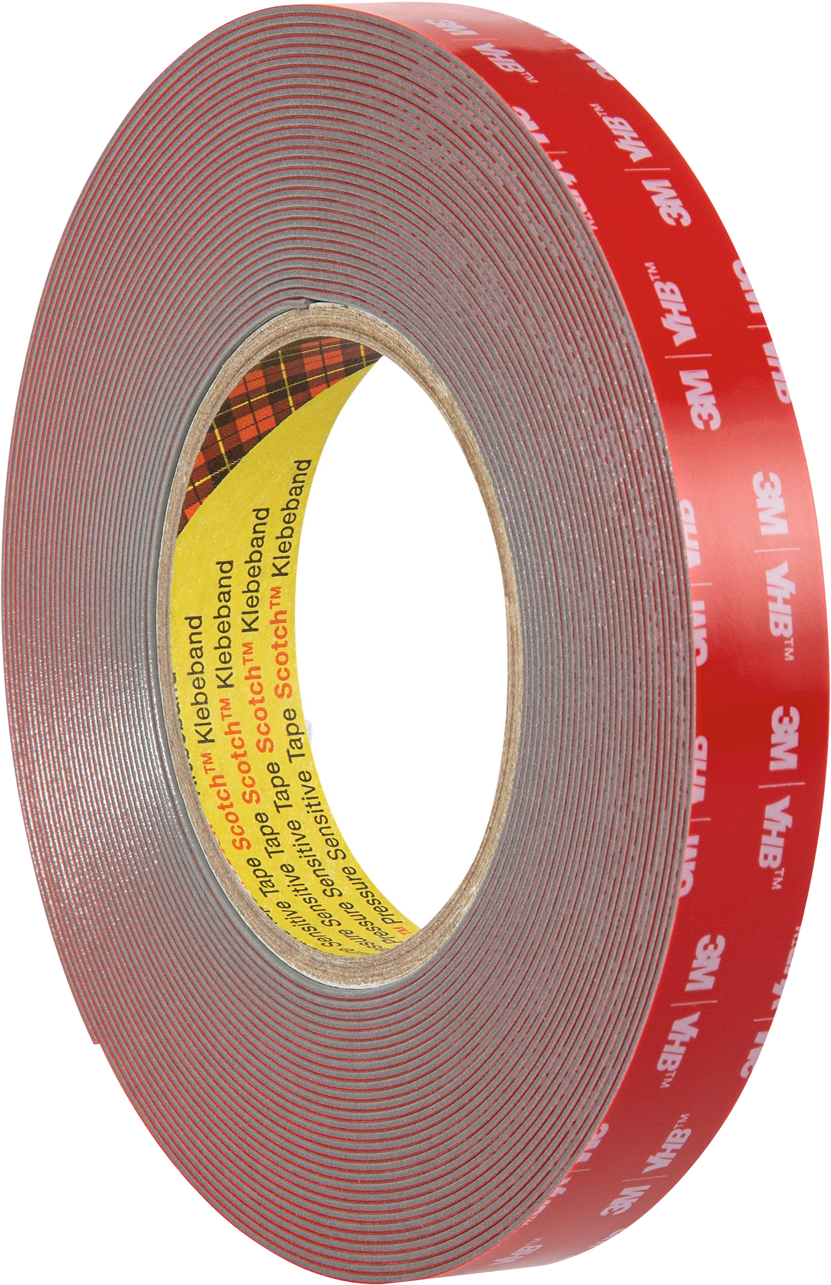 Klebeband GPH-110GF grau doppelseitig klebend 1100 µm L11m B19mm Klebeband GPH-110GF grau doppelseitig klebend 1100 µm L11m B19mm