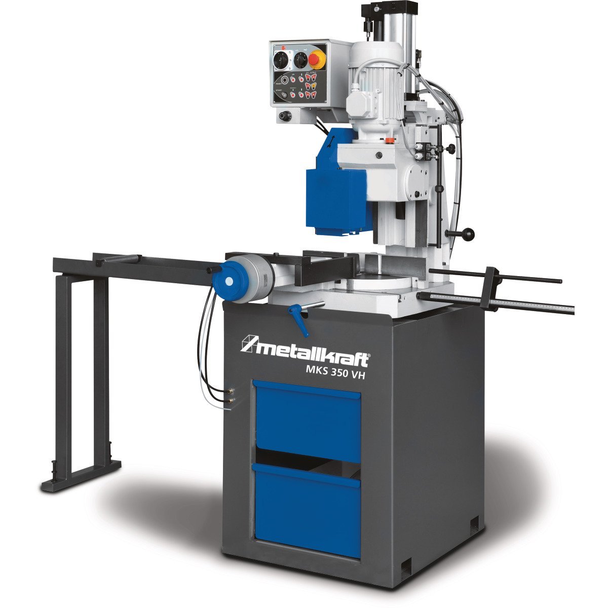 Vertikal-Metallkreissäge halbautomatisch Metallkraft MKS 350 VH Aktions-Set