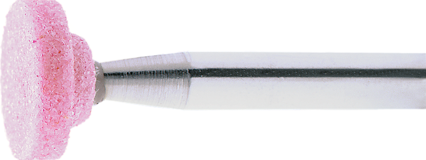 Schleifstift Edelkorund Schaft D3x30mm Metall Zylinderform K120 2x5mm