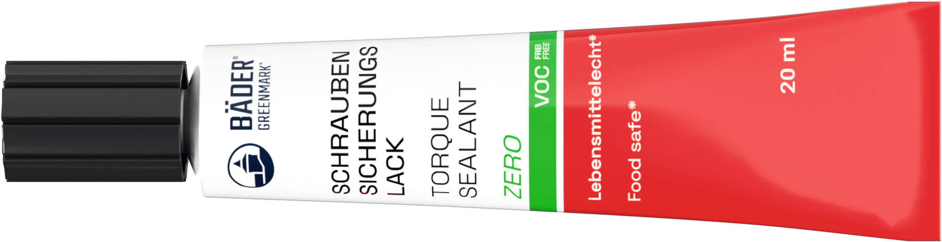 Schraubensicherungslack Zero lösungsmittelfrei 20ml rot