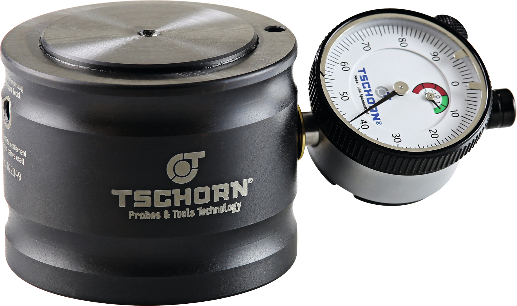 Null-Einstellgerät mechanisch Gehäusehöhe 50,000mm D65mm Abl.0,01mm mit Werkszert.