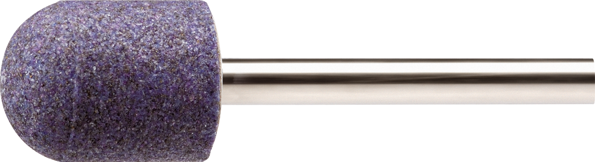 Schleifstift Mischkorund Schaft D3x50mm Hartstahl Zylinderform K100 D3x6mm