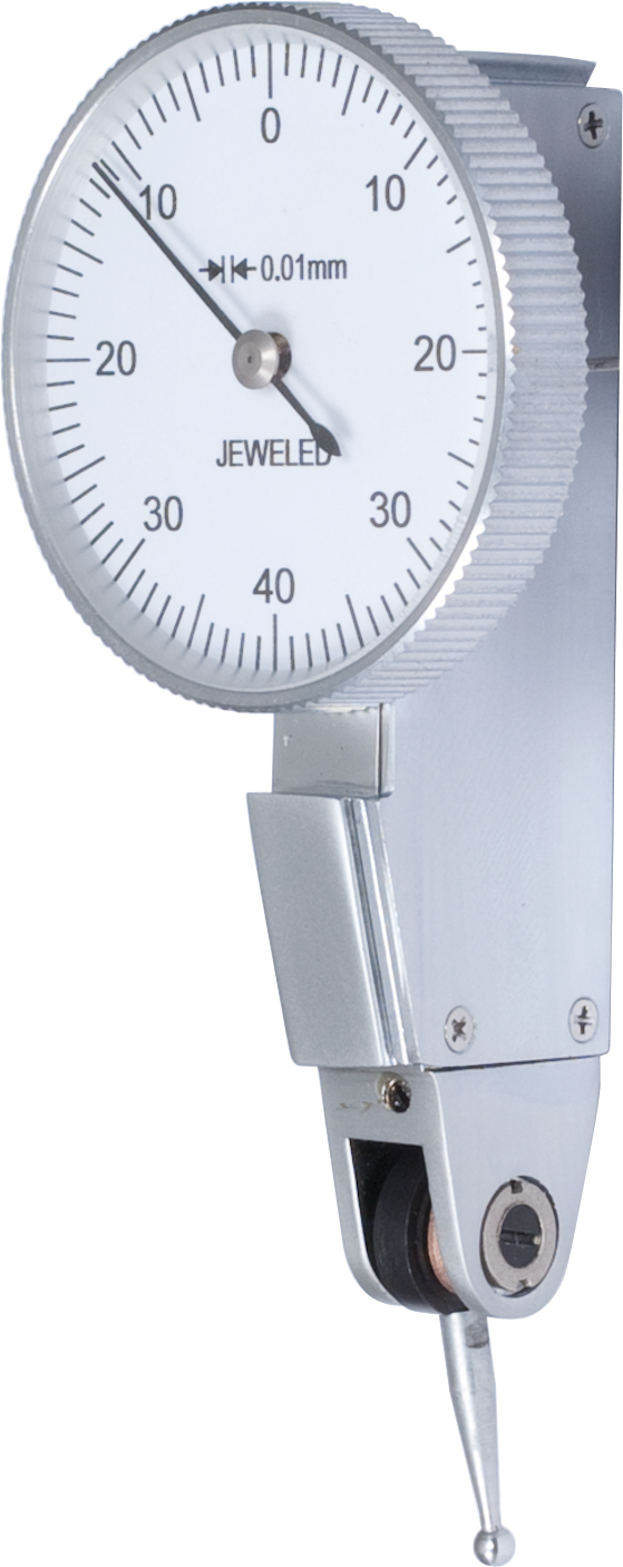 Fühlhebelmessgerät Form A MS0,8mm Abl. 0,01mm L12mm AD32mm Schwenkb.240° DIN2270