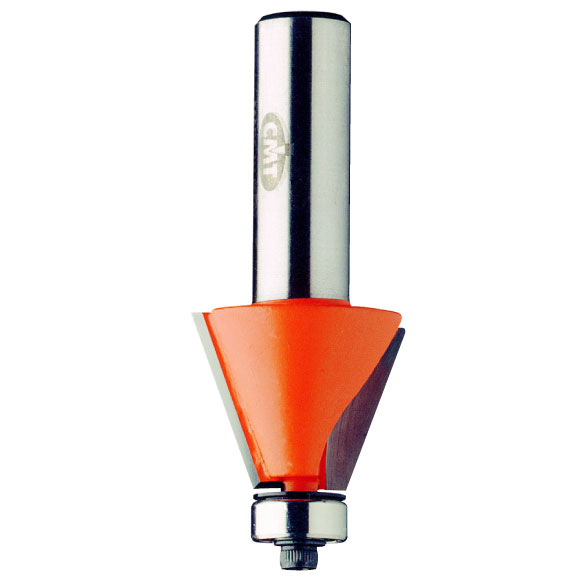 Fasenfräser Kugellager HM Fasenwinkel 45° DS8mm D45mm NL18mm Fasenfräser Kugellager HM Fasenwinkel 45° DS8mm D45mm NL18mm