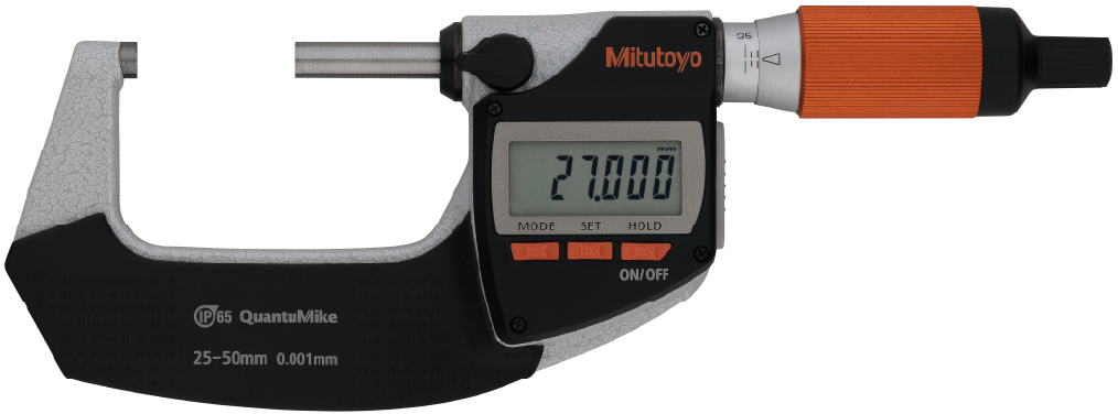 Mitutoyo QuantuMike Bügelmessschraube digital IP65 0,001 mm DIN 863-1 25–50 mm
