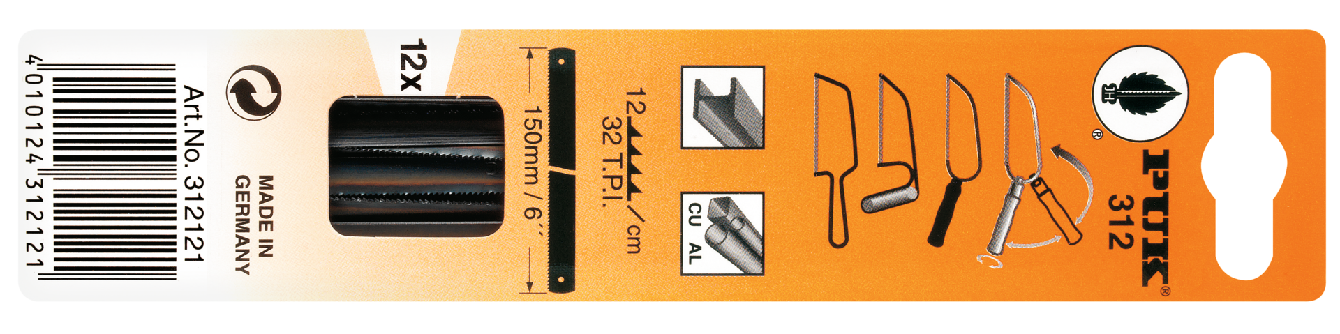 Handsägeblatt Pack 150mm Metall ZpZ32 Handsägeblatt Pack 150mm Metall ZpZ32