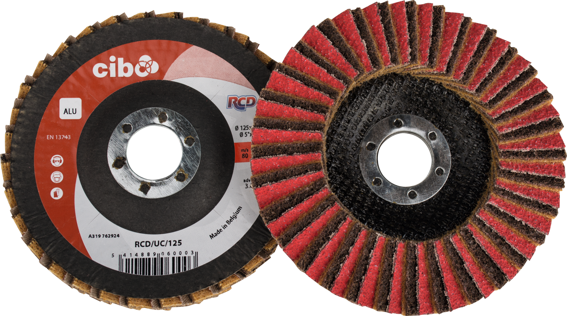 Fächerschleifscheibe Kombi RCD D115mm ultra grob