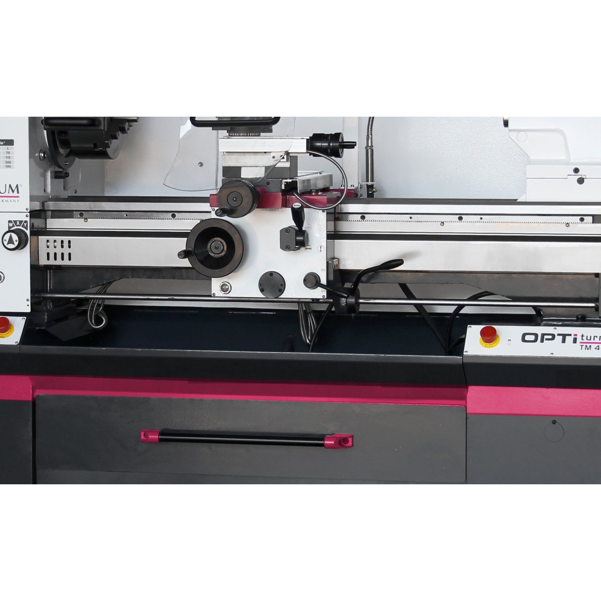 Leit- und Zugspindeldrehmaschine Optimum OPTIturn TM 4010D