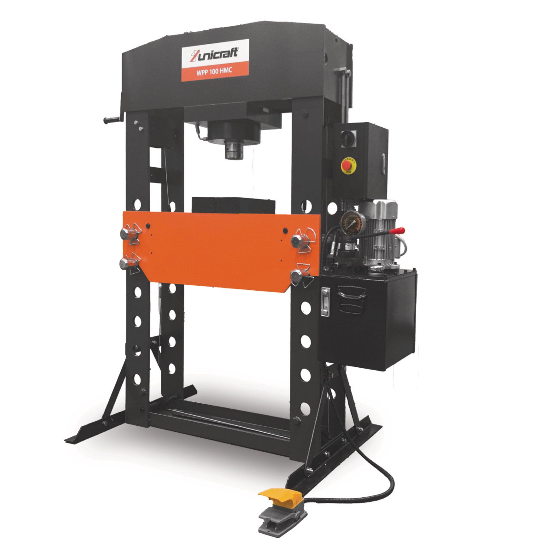 Elektro-hydraulische Werkstattpresse Unicraft WPP 50 HMC