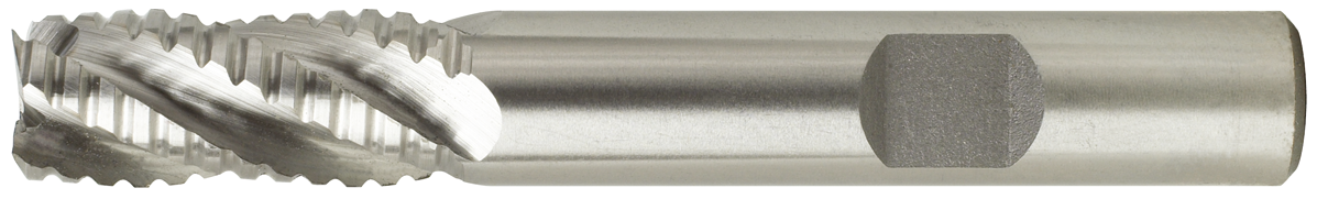 Schruppfräser kurz HSSE Z4 Typ NF DIN844K/1835-B D6mm