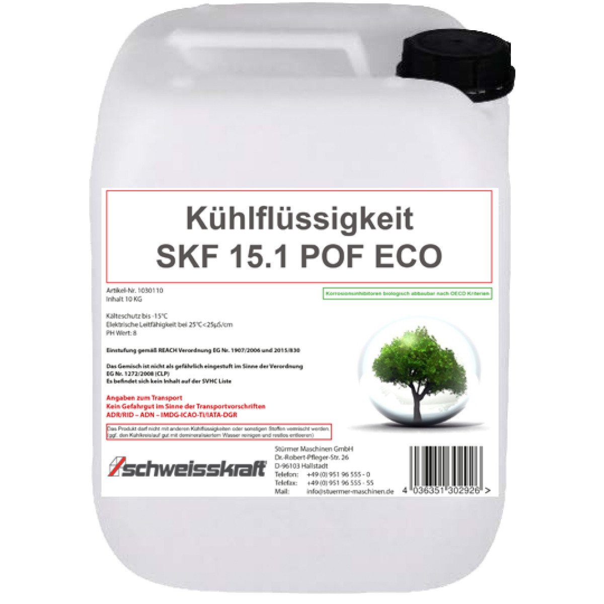 Kühlflüssigkeit Schweisskraft SKF 15 / 5 l