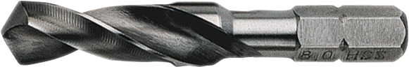 Eyltool Spiralbohrer-Bit HSS 118° 1/4" Sechskant D2,5 mm