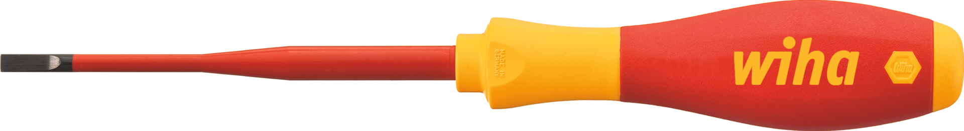 Schraubendreher VDE Schlitz SoftFinish® electric slimFix 3,5x100mm Schraubendreher VDE Schlitz SoftFinish® electric slimFix 3,5x100mm