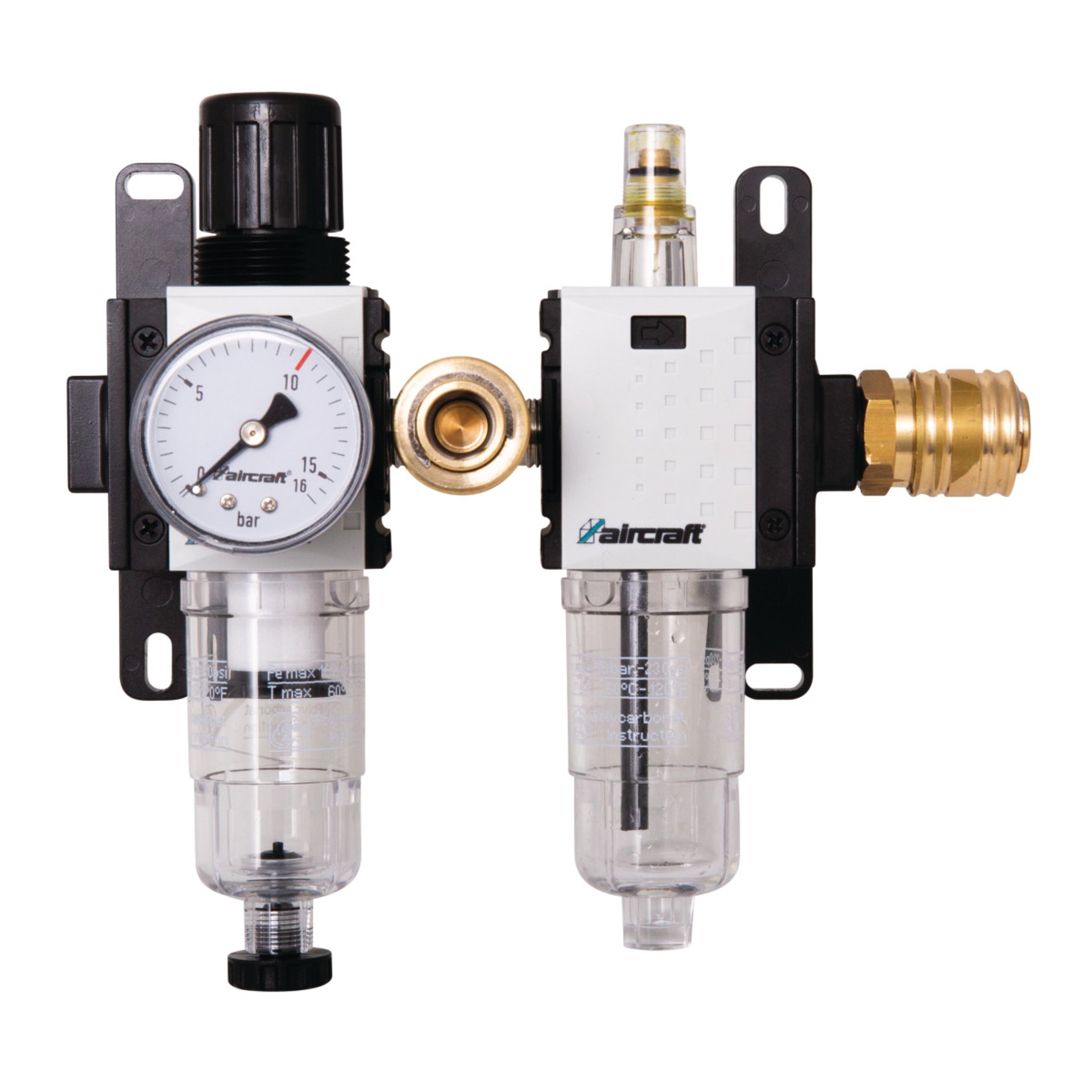 Kombi-Wartungseinheit Aircraft 1/4" 12 bar