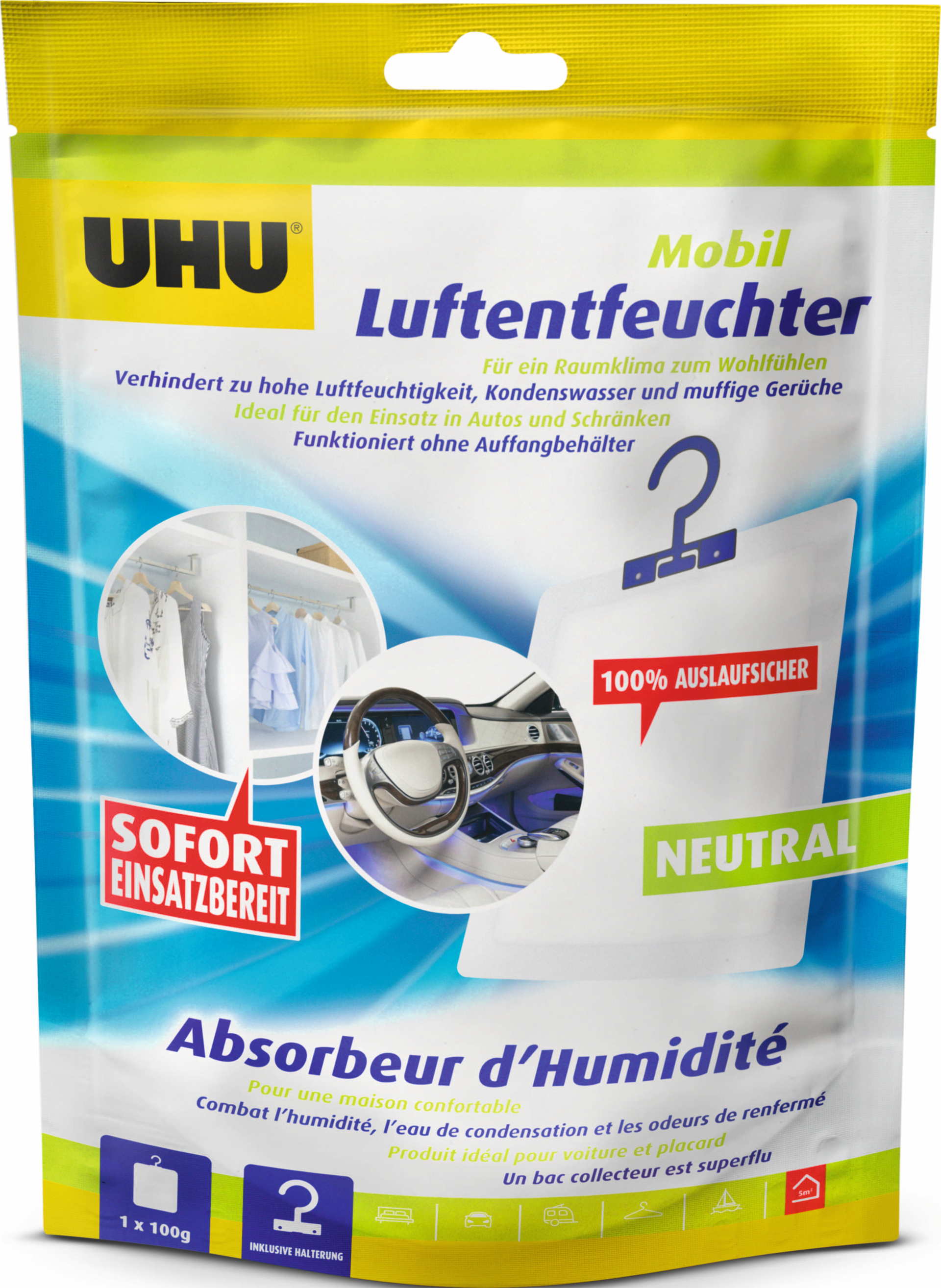 Luftentfeuchter mobil "Air-Max" 100g Luftentfeuchter mobil "Air-Max" 100g