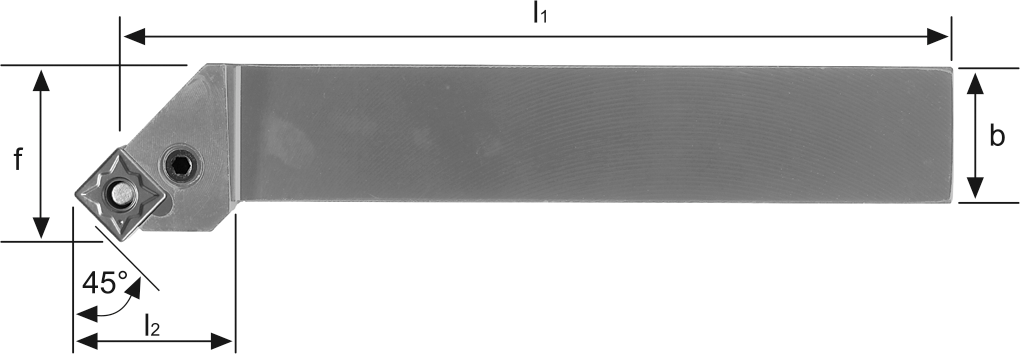 Klemmhalter PSSN 45° Außenbearbeitung für SN.. 12.. WSP PSSNR2525M12 rechts Klemmhalter PSSN 45° Außenbearbeitung für SN.. 12.. WSP PSSNR2525M12 rechts