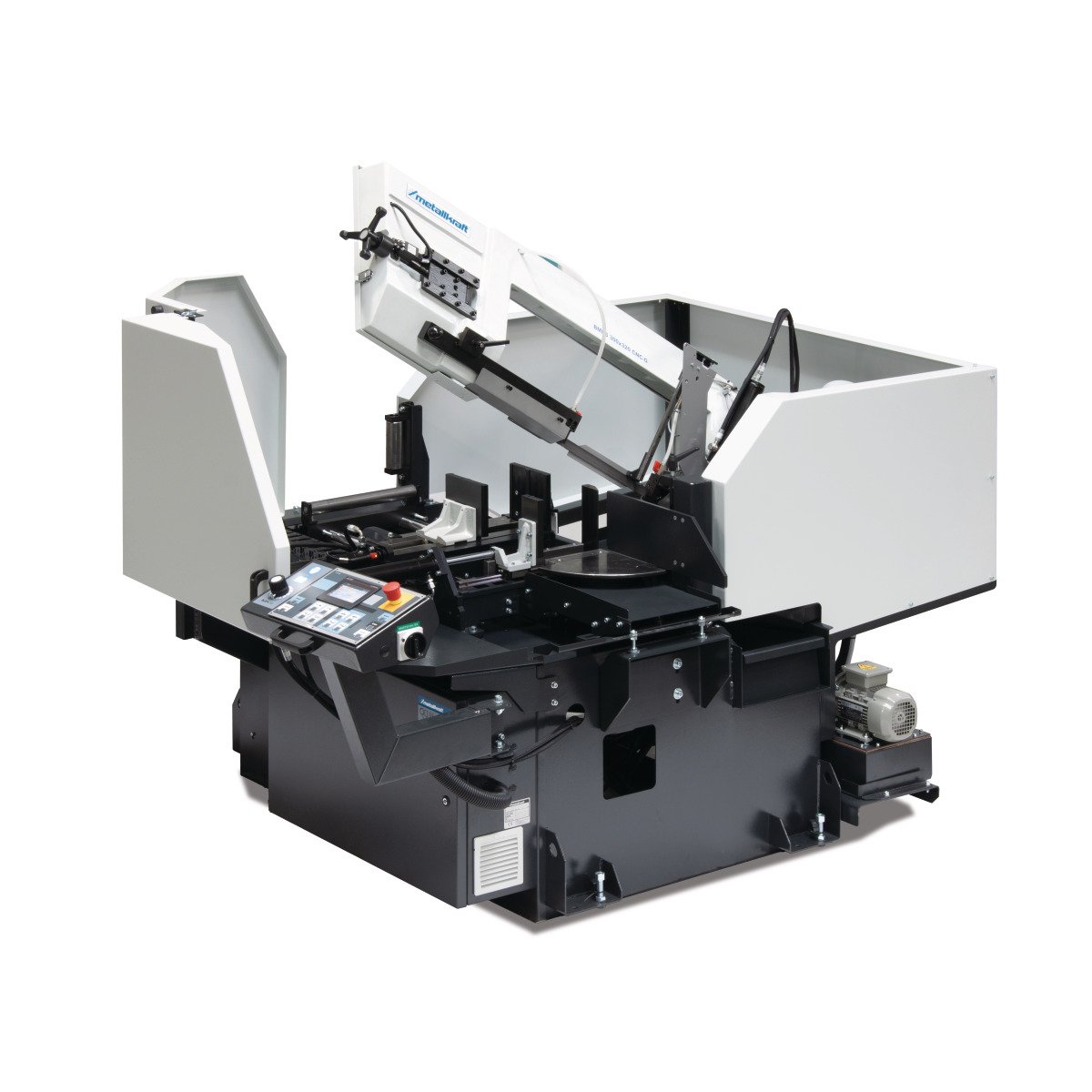 Vollautomatische Schwenkrahmen-Metallbandsäge Metallkraft BMBS 300 x 320 CNC-G