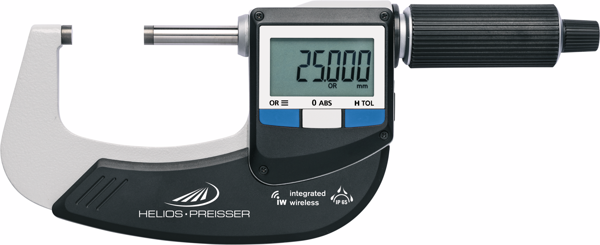 Bügelmessschraube Digital IP65 Abl. 0,001mm DIN863-1 mit DA integrated wireless MB0-25mm
