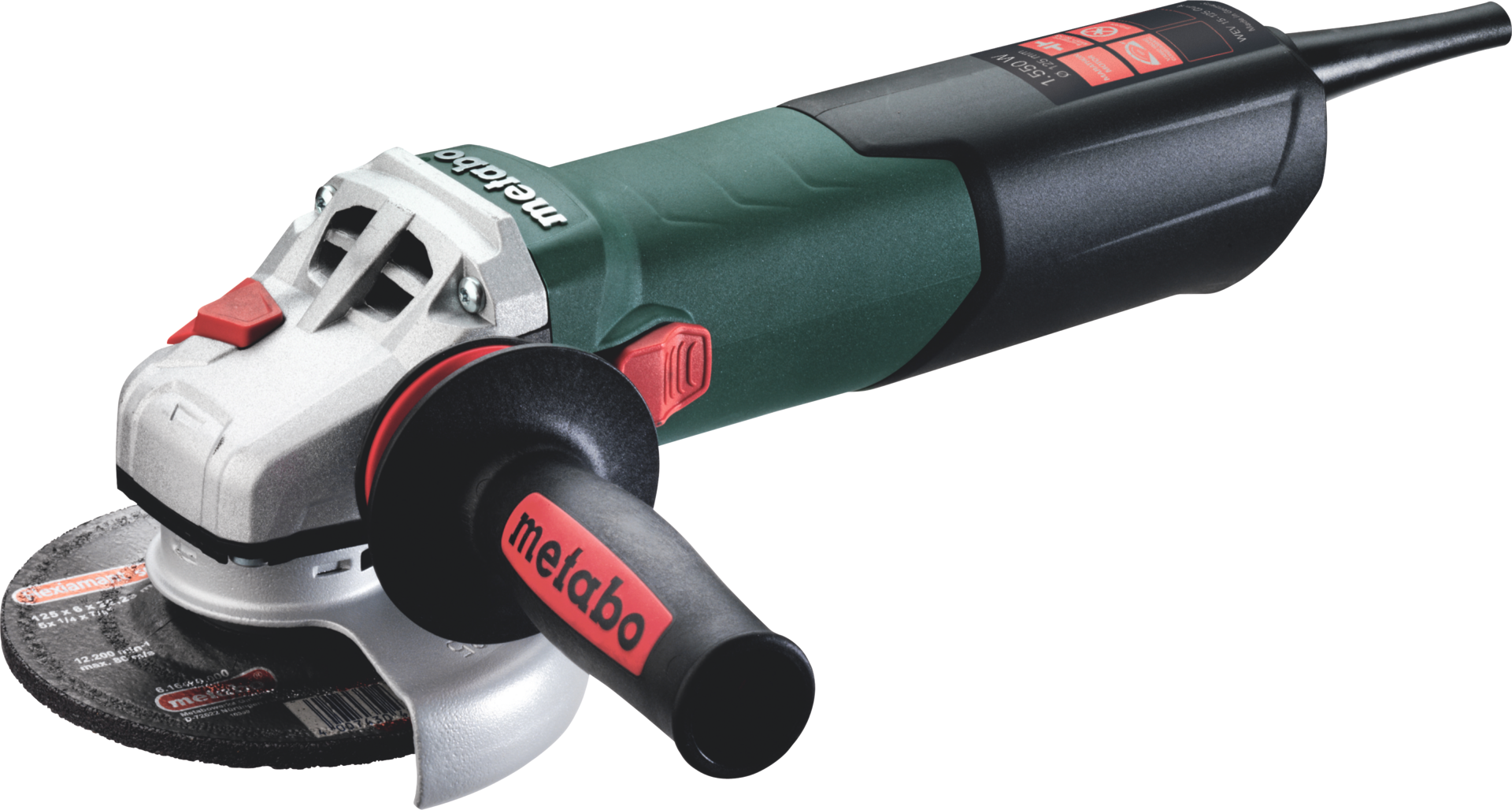 Winkelschleifer 125mm Metabo® 1550W WEV 15-125 Quick Winkelschleifer 125mm Metabo® 1550W WEV 15-125 Quick