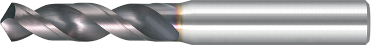 Eyltool Premium Spiralbohrer kurz mit verstärktem Schaft HSSE TiAlN Typ N 130° Werksnorm Ø2,5 mm