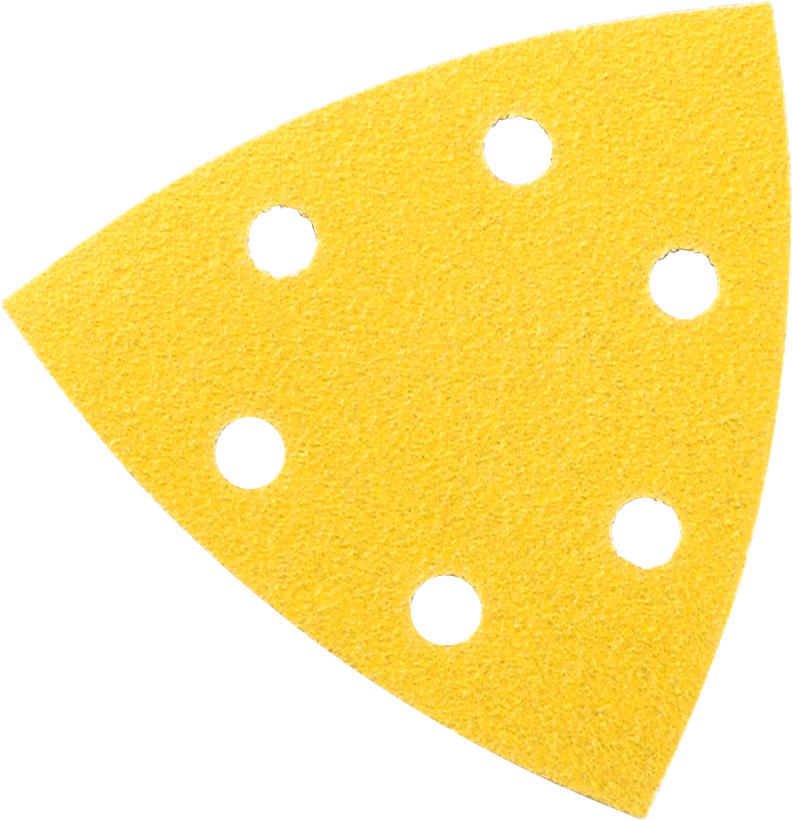 Klettschleifblatt Delta-Schleifer 1960 Siarexx Cut 6-Loch 93x93mm K120