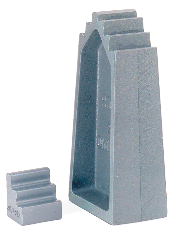 Treppenbock Auflage 50mm H12,5-50mm DIN6318 Gr. 50