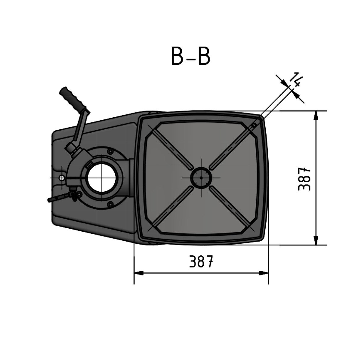 Säulenbohrmaschine Optimum OPTIdrill DP 33 Aktions-Set inkl. Maschinenschraubstock