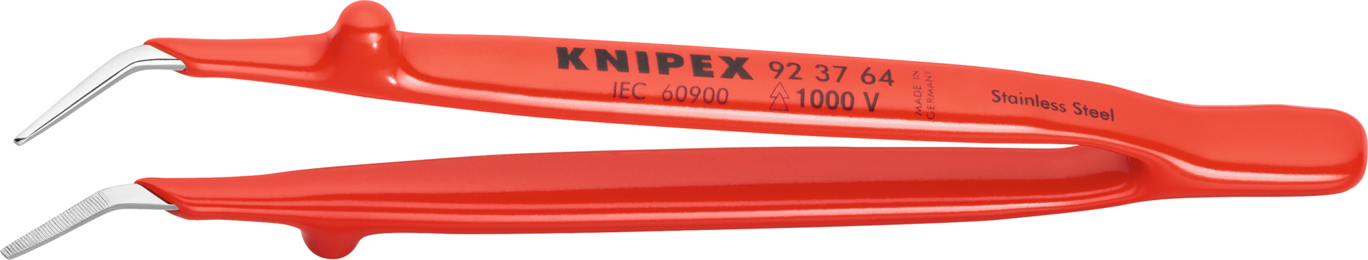 Pinzette VDE 45° gebogen L150mm Pinzette VDE 45° gebogen L150mm