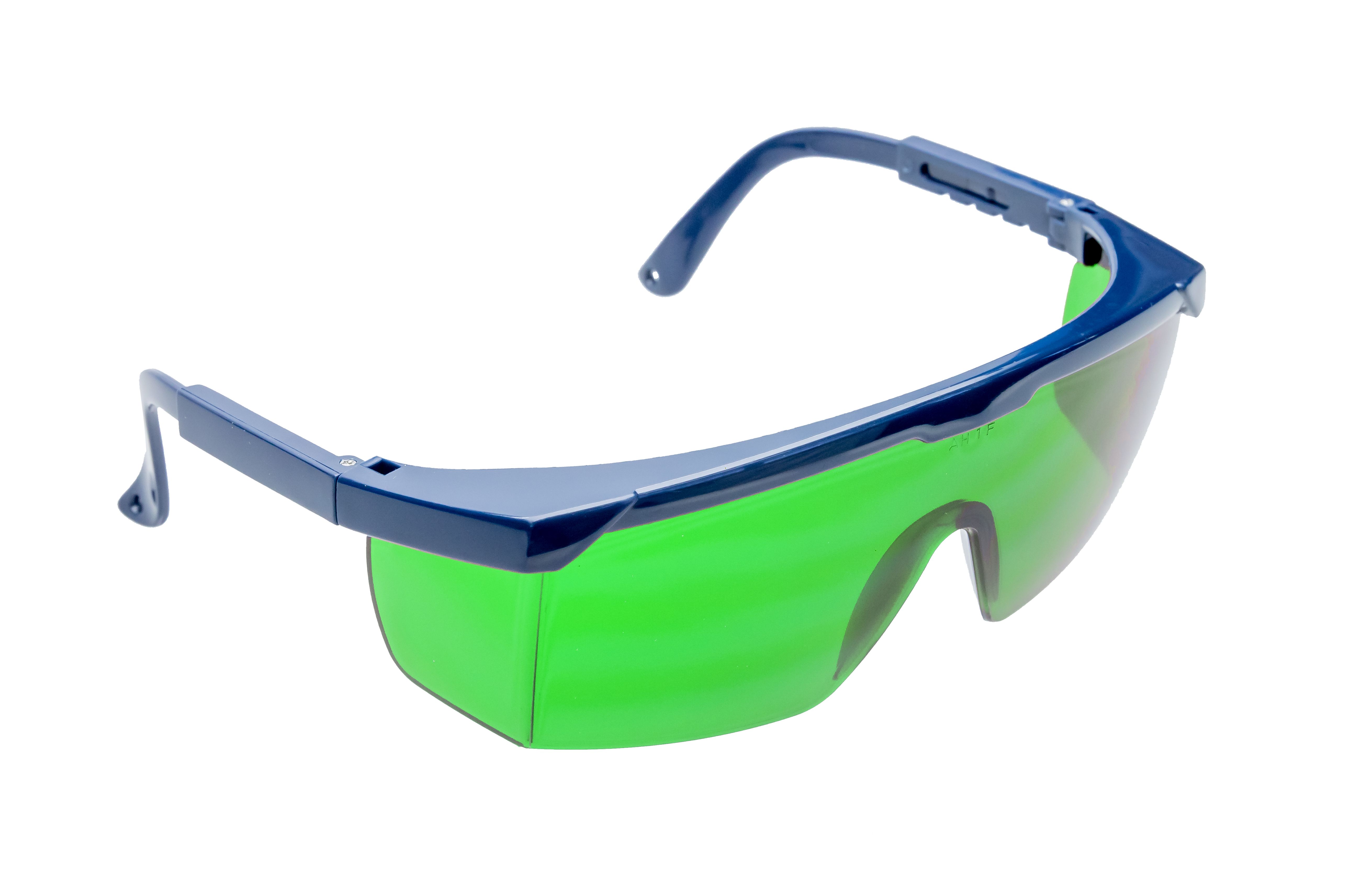 Laser enhancement goggles to improve the visibility of green lasers Laser enhancement goggles to improve the visibility of green lasers