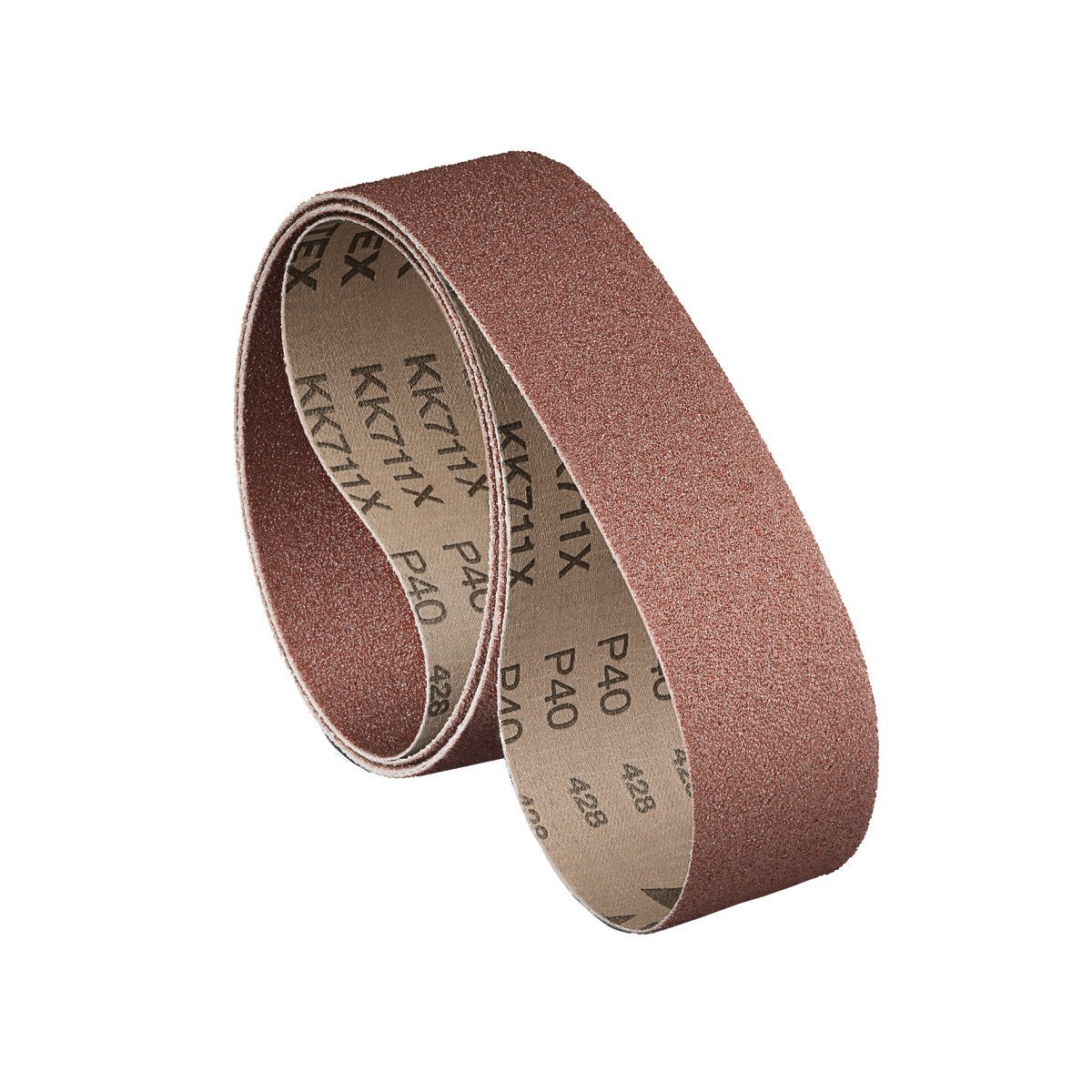 Gewebeschleifband-Set für Edelstahl, Stahl, Metall universal Metallkraft 1220 x 100
