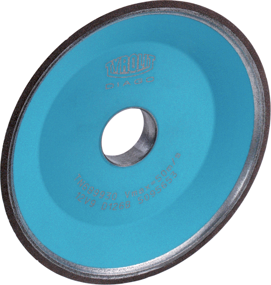 Topfschleifscheibe Diamant und CBN 11V9 Bohrung 20mm D100mm H35mm uni