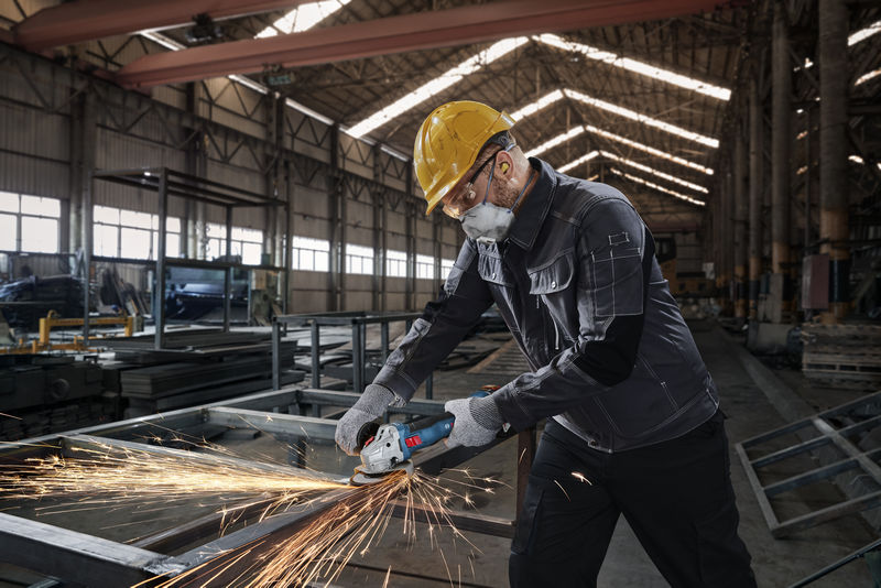 Bosch Akku-Winkelschleifer GWS 18V-8 125 mm im Karton