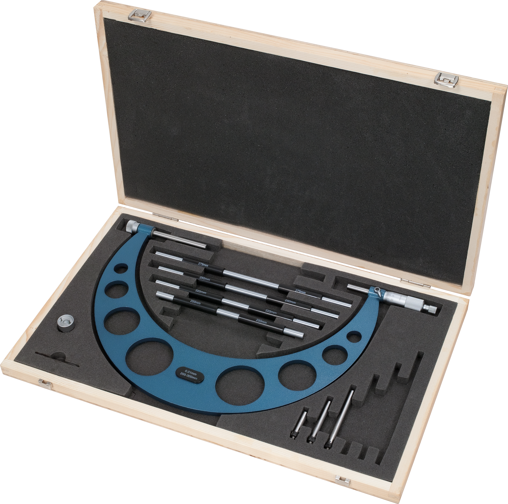 Bügelmessschraube Amboss auswechselbar Abl. 0,01mm WN MB0-100mm