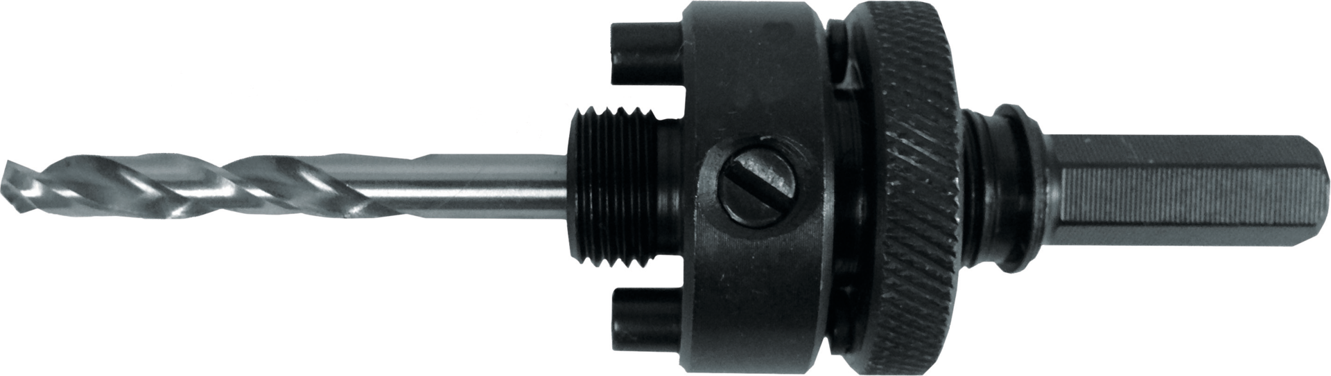 Aufnahmeschaft Lochsägen Sechskant-Adapter mit Schraubaufnahme für D14-30mm SW12,7mm