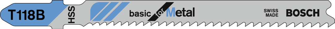 Stichsägeblatt Pack Metall "Basic" grob T 118 B Arbeitslänge 67mm Stichsägeblatt Pack Metall "Basic" grob T 118 B Arbeitslänge 67mm