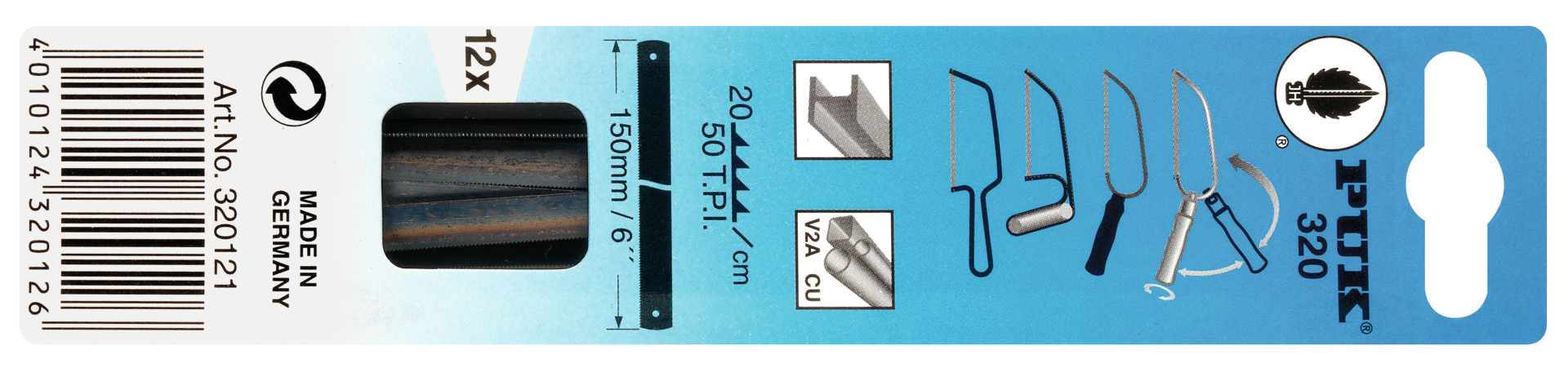 Handsägeblatt Pack 150mm Metall fein ZpZ50 Handsägeblatt Pack 150mm Metall fein ZpZ50