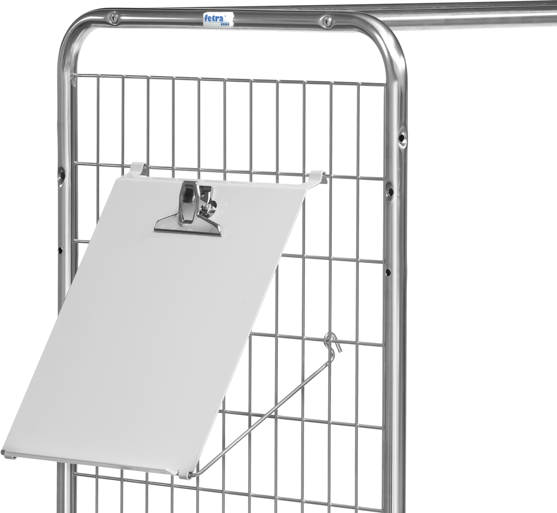 Schreibtafel Kommissionierwagen Stahlblech RAL7035 H352 x B320mm Schreibtafel Kommissionierwagen Stahlblech RAL7035 H352 x B320mm