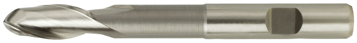 Vollradiuskopierfräser HSSE Z2 Typ N WN DIN1835-B lang D14mm