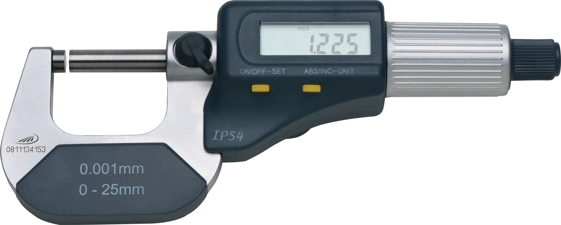 Bügelmessschraube Digital IP54 Abl. 0,001mm DIN863-1 MB75-100mm