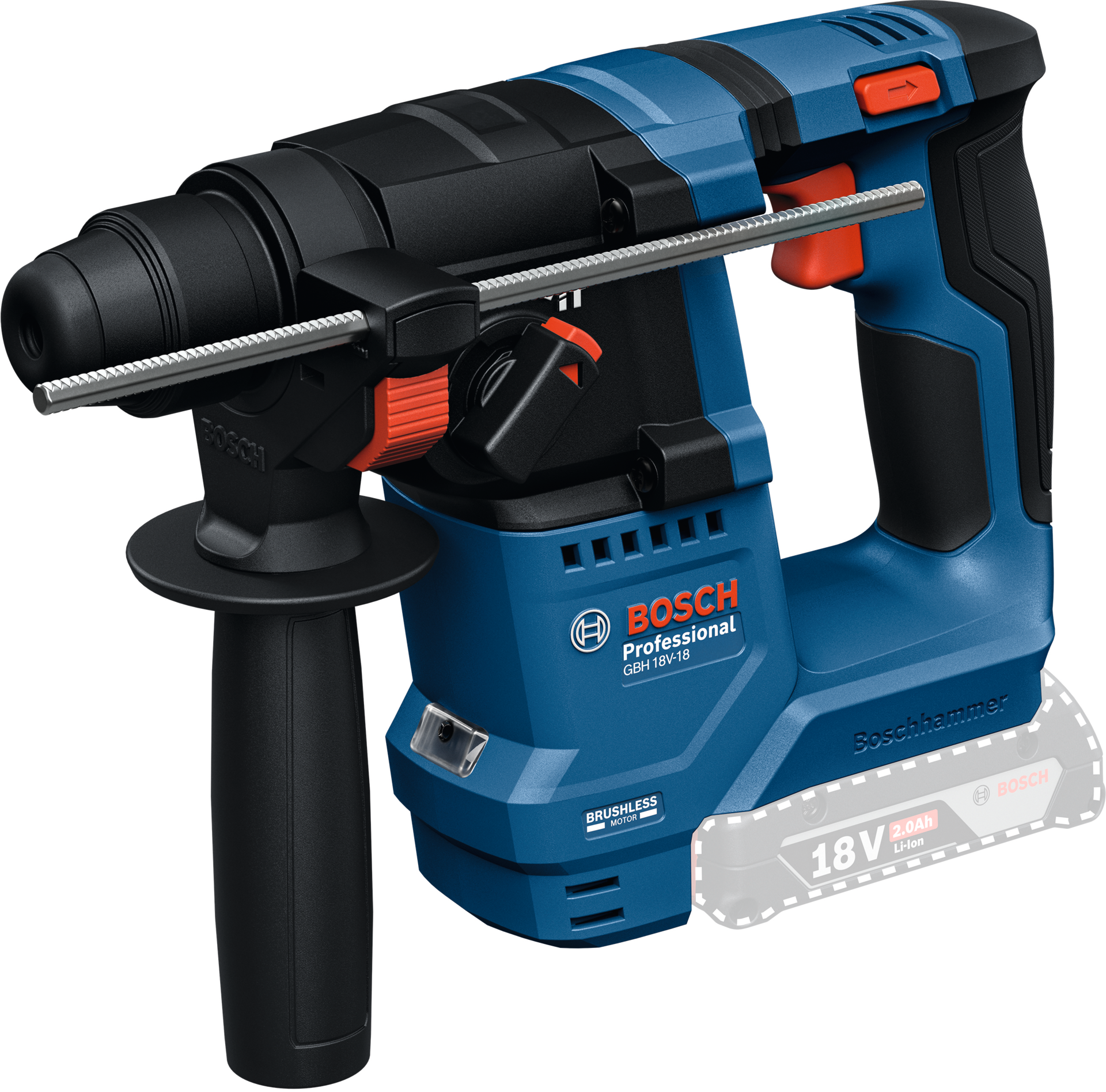Akku-Bohrhammer solo GBH 18V-18 inkl. L-Boxx