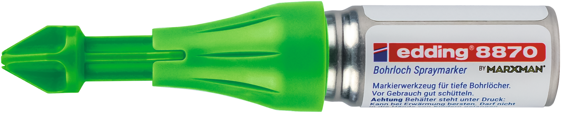 Bohrloch Spraymarker edding® 8870 neongrün