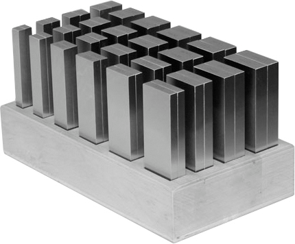 Parallelunterlagen Satz Präzision 24 Paar Höhentoleranz +/-0,005mm L125mm Parallelunterlagen Satz Präzision 24 Paar Höhentoleranz +/-0,005mm L125mm