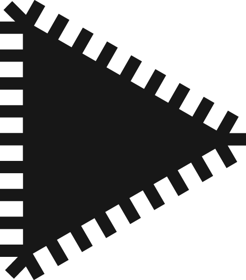 Sägefeile dreikant Hieb 2 B7,2mm L125mm