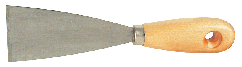 Malerspachtel mit Holzgriff B30mm