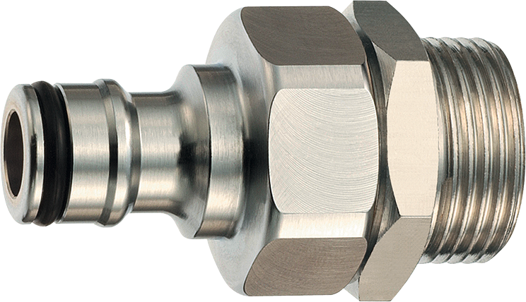 Industrie-Nippel 1/2" AG