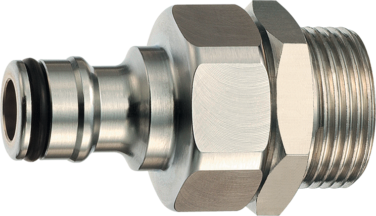 Industrie-Nippel 1/2" AG Industrie-Nippel 1/2" AG