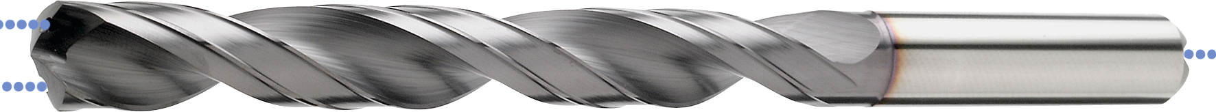 Eyltool Premium Hochleistungsbohrer VHM EYL+ 8×D IK Typ U 140° Werksnorm DIN 6535-HA Ø1,4 mm
