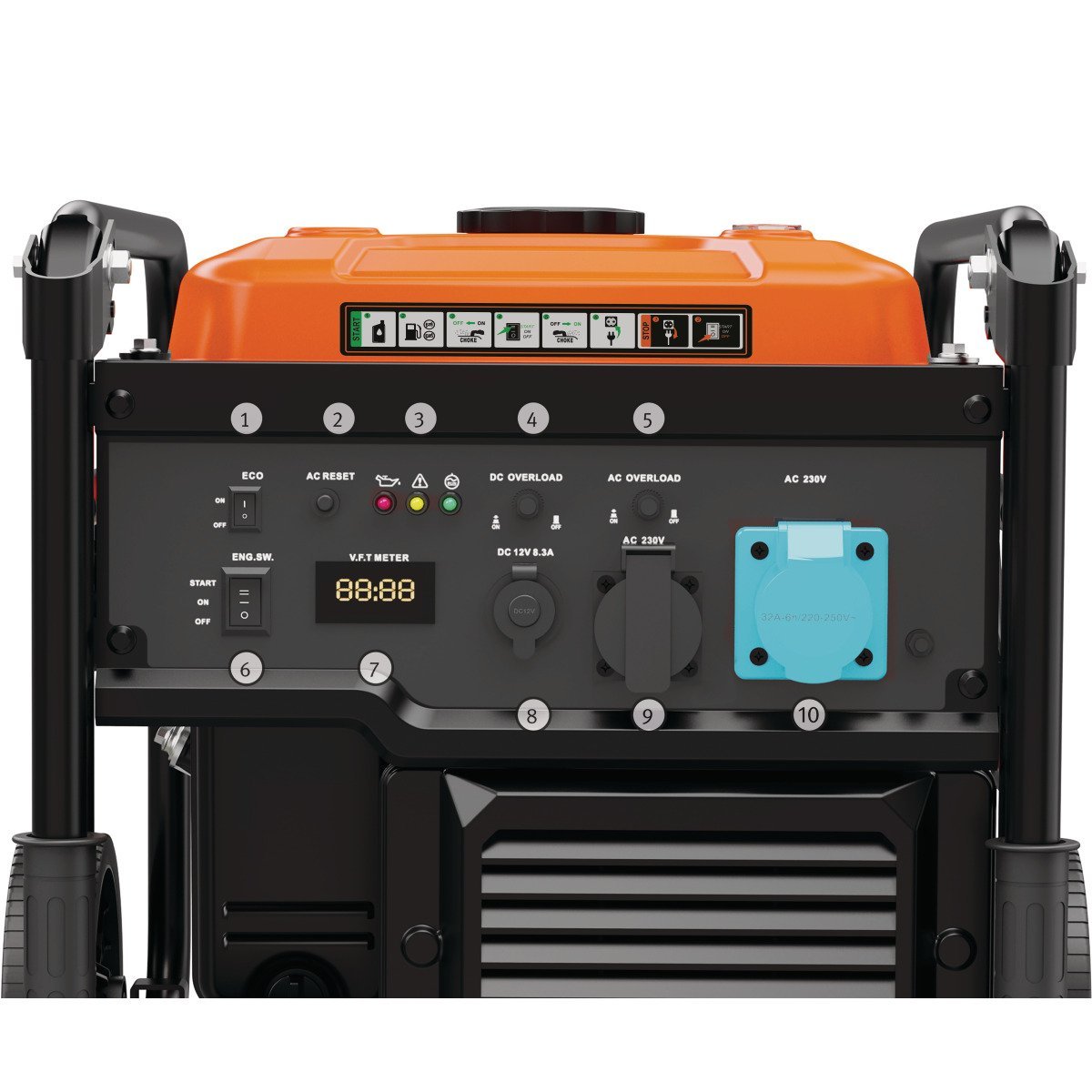 Inverter-Stromerzeuger Unicraft PG-I 65 SE