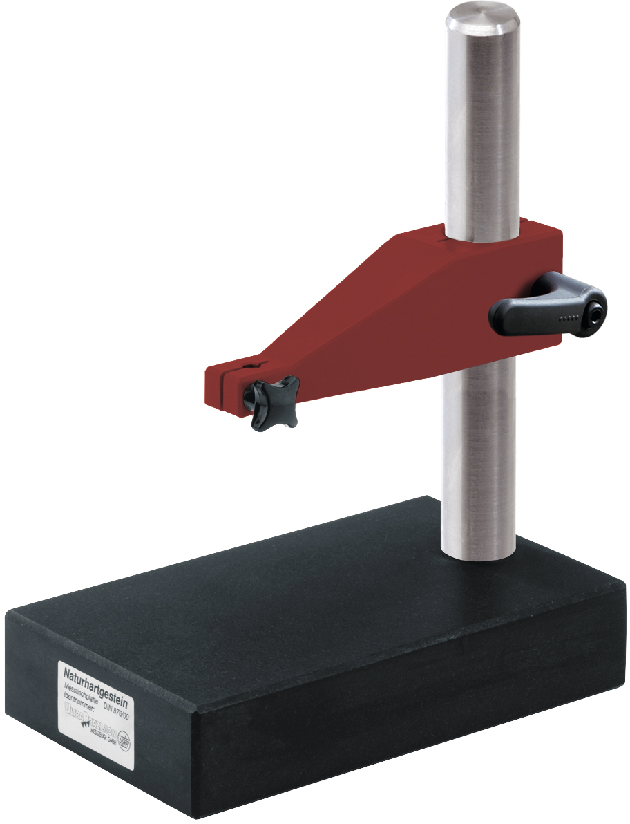 Feinmesstisch groß mit starrem Querarm DIN876/00 250x150mm Ausl.120mm Messhöhe 210mm Säule D35mm